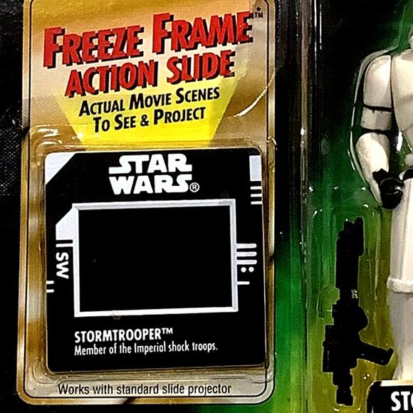VTG Star Wars the Power of the Force Stormtrooper Action Figure 1997, NIP, NM - Picture 4 of 6